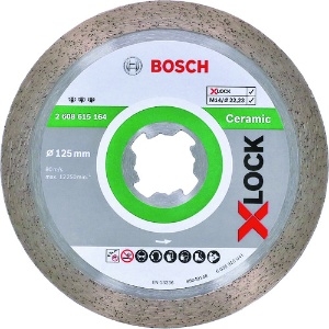 BOSCH XLダイヤ125x1.8タイルBEST 2608615164