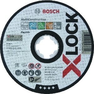 BOSCH X-LOCK切断砥石125x1.6マルチ 2608619270