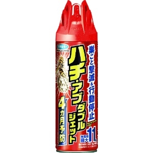 フマキラー 殺虫スプレーハチ・アブダブルジェット450ml 441130