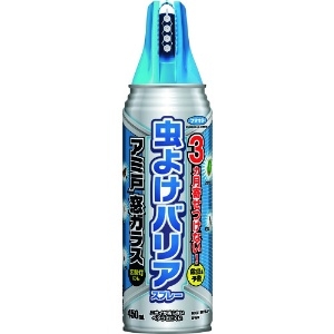 フマキラー 虫よけバリアスプレー アミ戸窓ガラス450ml 445183