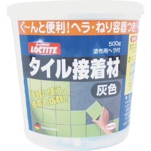 LOCTITE タイル接着材 灰色 500g DTS-500