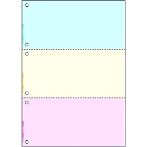 ヒサゴ プリンタ帳票A4カラー3面6穴 プリンタ帳票A4カラー3面6穴 FSC2013 画像2