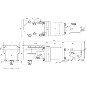 ベッセル コーナーインパクトレンチ GT-C1400 コーナーインパクトレンチ GT-C1400 GT-C1400 画像2