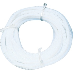 フロンケミカル フッ素樹脂(PTFE)スパイラルチューブ 6φ×8φ×10m NR0514-002