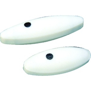 フロンケミカル フッ素樹脂(PTFE)強力撹拌子オーバル型 6パイ×15mm NR3030-001