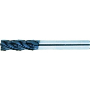 4枚刃バイオレットファイン ハイスラフィングスクエアエンドミルミディアム刃長(M)5mm VAMFPRD0500