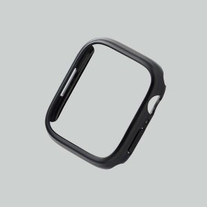 ELECOM Apple Watch45mm用ハードバンパー AW-21ABPPBK