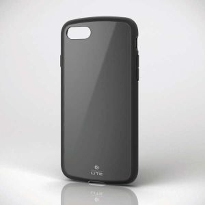 ELECOM iPhone SE 第3世代 ハイブリッドケース TOUGH SLIM PM-A22STSLBK