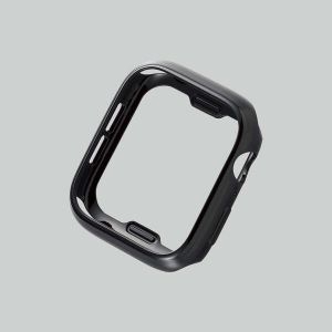 ELECOM Apple Watch44mm用ソフトバンパー AW-20MBPUBK