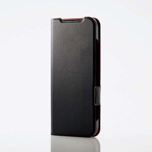 ELECOM Android One S9 ソフトレザーケース UltraSlim 磁石 PM-K212PLFUBK