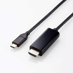 ELECOM USB Type-C(TM)用HDMI映像変換ケーブル USB Type-C(TM)用HDMI映像変換ケーブル MPA-CHDMI20BK