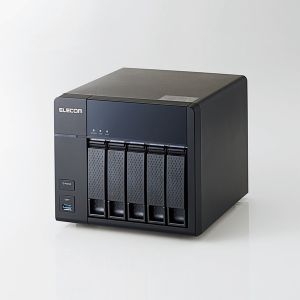 ELECOM 【受注生産品】LinuxNAS 16TB メモリ交換済モデル KTM-7A16T5BL