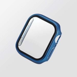 ELECOM Apple Watch41mm用フルカバーケース プレミアムガラス 高 AW-21BFCGNV