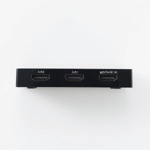 ELECOM HDMI切替器 HDMI切替器 DH-SWL2BK 画像2