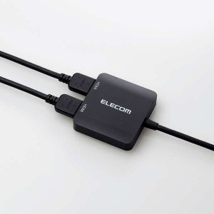 ELECOM Type-C変換アダプター HDMI 2ポート 複製/拡張 Type-C変換アダプター HDMI 2ポート 複製/拡張 AD-CHDMI2BK 画像2