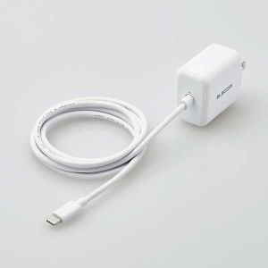 ELECOM USB Power Delivery20W AC充電器(Cケーブル一体型/1.5m) MPA-ACCP16WH