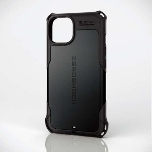 ELECOM iPhone 13 ZEROSHOCK PM-A21BZEROBK