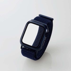 ELECOM Apple Watch40mm用フルカバーケース ファブリックバンド AW-20SBCFBNV