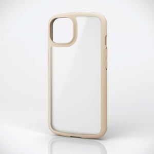 ELECOM iPhone13 TOUGH SLIM LITE フレームカラー シルキークリア PM-A21BTSLFCSIV