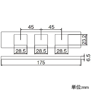 パナソニック Sプレート エクストラメタル 3コ用 バイブレーション仕上げ シルバー Sプレート エクストラメタル 3コ用 バイブレーション仕上げ シルバー WCF9603S 画像2