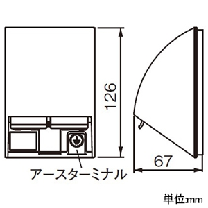 パナソニック スマート接地防水ダブルコンセント 露出・埋込両用 2個口 防水・防塵保護カバー付 平刃型 アースターミナル付 シャンパンブロンズ スマート接地防水ダブルコンセント 露出・埋込両用 2個口 防水・防塵保護カバー付 平刃型 アースターミナル付 シャンパンブロンズ WK4672Q 画像2