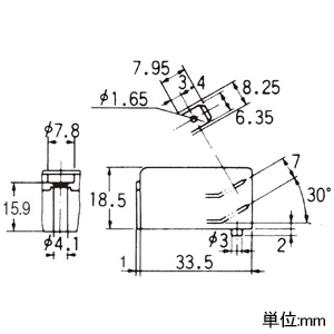 パナソニック 【受注生産品】機器用電源端子台 フル端子式 2極2分岐 タブ端子型 【受注生産品】機器用電源端子台 フル端子式 2極2分岐 タブ端子型 WCT6122 画像3