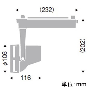 遠藤照明 LEDスポットライト 《LEDZ Rsシリーズ》 生鮮食品用 プラグタイプ 3000TYPE セラメタプレミアS70W相当 中角配光 非調光 3000K(高演色) 黒 LEDスポットライト 《LEDZ Rsシリーズ》 生鮮食品用 プラグタイプ 3000TYPE セラメタプレミアS70W相当 中角配光 非調光 3000K(高演色) 黒 ERS6287B 画像2