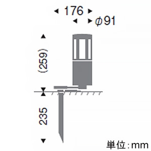 ERL8183HB (遠藤照明)｜床置きタイプ｜住宅用照明器具｜電材堂【公式】