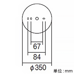 遠藤照明 LEDブラケットライト 2灯用 防湿・防雨形 FCL30W相当 E26口金 ランプ別売 壁面・天井面取付兼用 黒艶消 LEDブラケットライト 2灯用 防湿・防雨形 FCL30W相当 E26口金 ランプ別売 壁面・天井面取付兼用 黒艶消 ERG5548BA 画像2