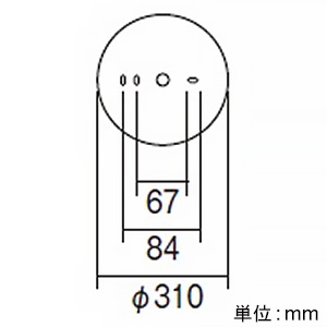 遠藤照明 LEDブラケットライト 2灯用 防湿・防雨形 FCL30W相当 E26口金 ランプ別売 壁面・天井面取付兼用 白艶消 LEDブラケットライト 2灯用 防湿・防雨形 FCL30W相当 E26口金 ランプ別売 壁面・天井面取付兼用 白艶消 ERG5491WA 画像2