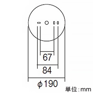 遠藤照明 LEDブラケットライト 防湿・防雨形 フロストクリプトン球60W形相当 E17口金 ランプ別売 壁面・天井面取付兼用 黒艶消 LEDブラケットライト 防湿・防雨形 フロストクリプトン球60W形相当 E17口金 ランプ別売 壁面・天井面取付兼用 黒艶消 ERB6572BA 画像2