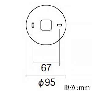 遠藤照明 LEDブラケットライト 防湿・防雨形 フロストクリプトン球60W形相当 E17口金 ランプ別売 壁面・天井面取付兼用 白艶消 LEDブラケットライト 防湿・防雨形 フロストクリプトン球60W形相当 E17口金 ランプ別売 壁面・天井面取付兼用 白艶消 ERB6573WA 画像2