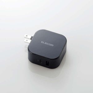 ELECOM AC充電器(USB Power Delivery20W+12W/C×1+ MPA-ACCP20BK