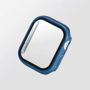 ELECOM Apple Watch41mm用フルカバーケース プレミアムガラス セラ AW-21BFCGCNV