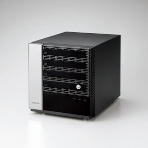 ELECOM 【生産完了品】4ベイWSIoT2019forStorage搭載NAS4TB 4ベイWSIoT2019forStorage搭載NAS4TB NSB-75S4T4DW9