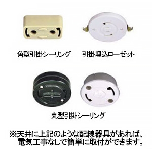 遠藤照明 LEDシーリングライト 白熱球60W形×4相当 調光対応 E26口金 ランプ別売 ブラックレース LEDシーリングライト 白熱球60W形×4相当 調光対応 E26口金 ランプ別売 ブラックレース ERG5272BB 画像3