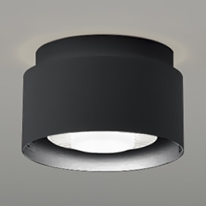 LEDシーリングライト 白熱球50W形×1相当 調光対応 E26口金 ランプ別売 黒 ERG5080B