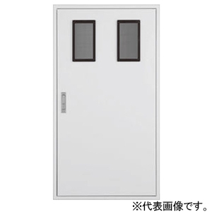 パナソニック 【受注生産品】盤用キャビネット テナント用 屋内用 露出形 木製基板付 WHM×2スペース付 有効フカサ145mm 片扉ヨコ500×タテ900mm BOD5917VW