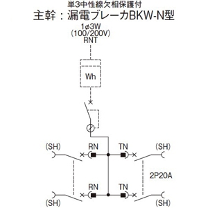 パナソニック コンパクトアロー盤 テナント用電灯分電盤 標準タイプ 露出形 屋内用 主幹単3中性線欠相保護付漏電ブレーカ 主幹容量50A 50AF 回路数12 コンパクトアロー盤 テナント用電灯分電盤 標準タイプ 露出形 屋内用 主幹単3中性線欠相保護付漏電ブレーカ 主幹容量50A 50AF 回路数12 BNC5125W1W 画像2