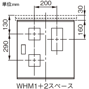 BOW803VW (パナソニック)｜WHM収納用キャビネット｜分電盤｜電材堂【公式】