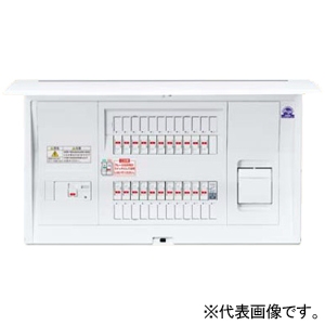 パナソニック 住宅分電盤 《コスモパネル》 かみなりばん あかり機能付 あんしん機能付 リミッタースペースなし 14回路+1回路スペース 主幹容量60A BQE86141EK