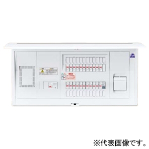 パナソニック 住宅分電盤 《コスモパネル》 かみなりばん あかり機能付 あんしん機能付 リミッタースペース付 14回路+1回路スペース 主幹容量60A BQE36141EK