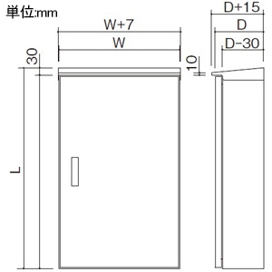 パナソニック #【受注取り寄せ品】直流接続箱 コンパクト単相 太陽光発電システム用 屋外用 入力用遮断器MCB3P・40A×2回路 出力用遮断器MCB3P・75A 鋼板製 【受注取り寄せ品】直流接続箱 コンパクト単相 太陽光発電システム用 屋外用 入力用遮断器MCB3P・40A×2回路 出力用遮断器MCB3P・75A 鋼板製 BPVC1723 画像2