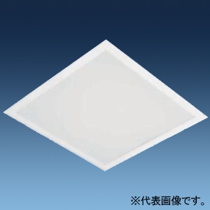 日立 【受注生産品】一体形LEDベース器具 埋込形 埋込穴600mm角 スクエアタイプ 乳白カバー付 初期照度補正・連続調光兼用形 FHP32形×4灯器具相当 昼光色 TPE324AD-JZU14A