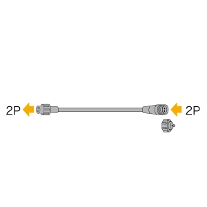 ジェフコム 延長ケーブルSJX(2P) 延長ケーブルSJX(2P) SJX-E06-L200-2P 画像2