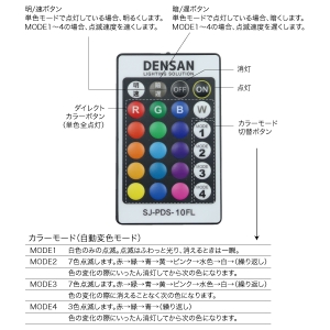 ジェフコム LEDプロジェクションライト LEDプロジェクションライト SJ-PDS-10FL 画像3