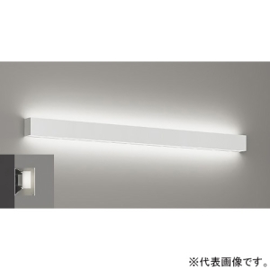 LEDデザインベースライト 《リニア50》 直付ブラケットタイプ 単体・連結兼用 長さ600mmタイプ 上下配光 無線調光  ナチュラルホワイト(4000K) ERK9996W+FAD-808WA