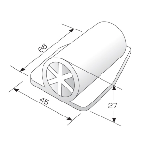 ユーシー産業 ルームエアコン用防虫キャップ EG型 簡易包装 48個入 ルームエアコン用防虫キャップ EG型 簡易包装 48個入 EG-146B_set 画像3