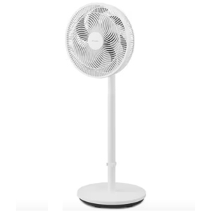アイリスオーヤマ リモコン式リビング扇 AC100V 風量3段階(弱・中・強)調節 高さ約48〜96.5cm LFA-307-W