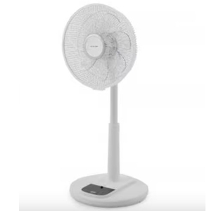 アイリスオーヤマ 【生産完了品】リモコン式リビング扇 AC100V 風量3段階(弱・中・強)調節 高さ約68〜86cm LFA-306-W